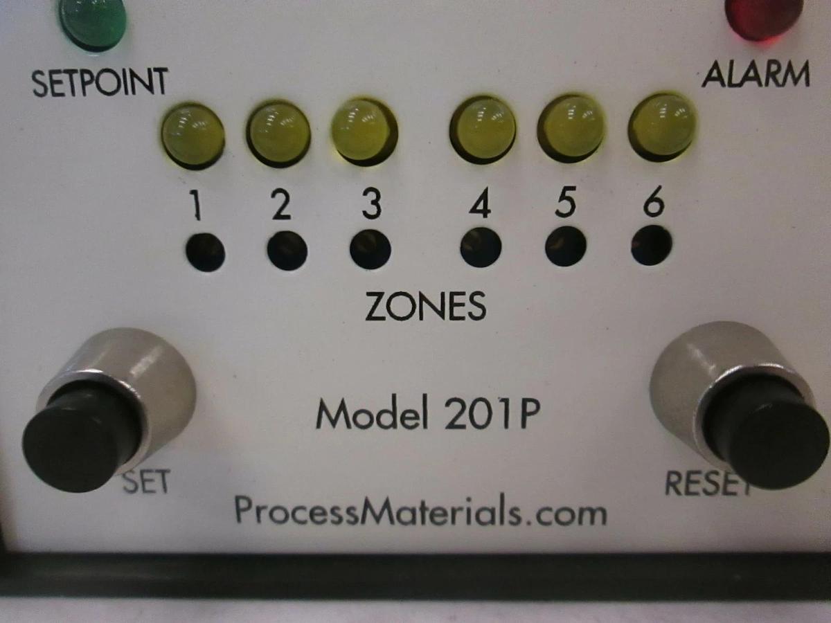 Used Omega Excess Temperature Alarm, Model 201P, pulled from a working tool