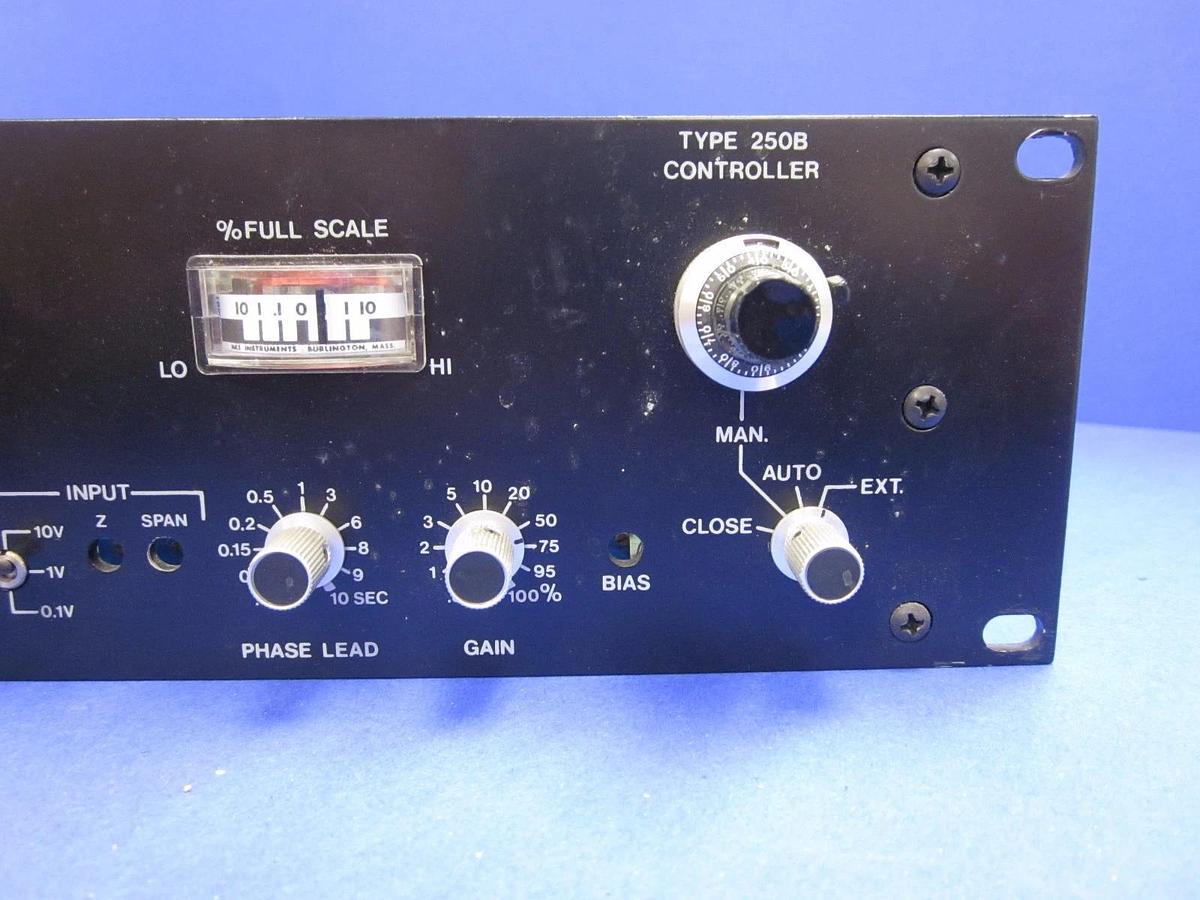 Used MKS Type 250B Controller, 250B-1-A, 10-0-10 % Full Scale