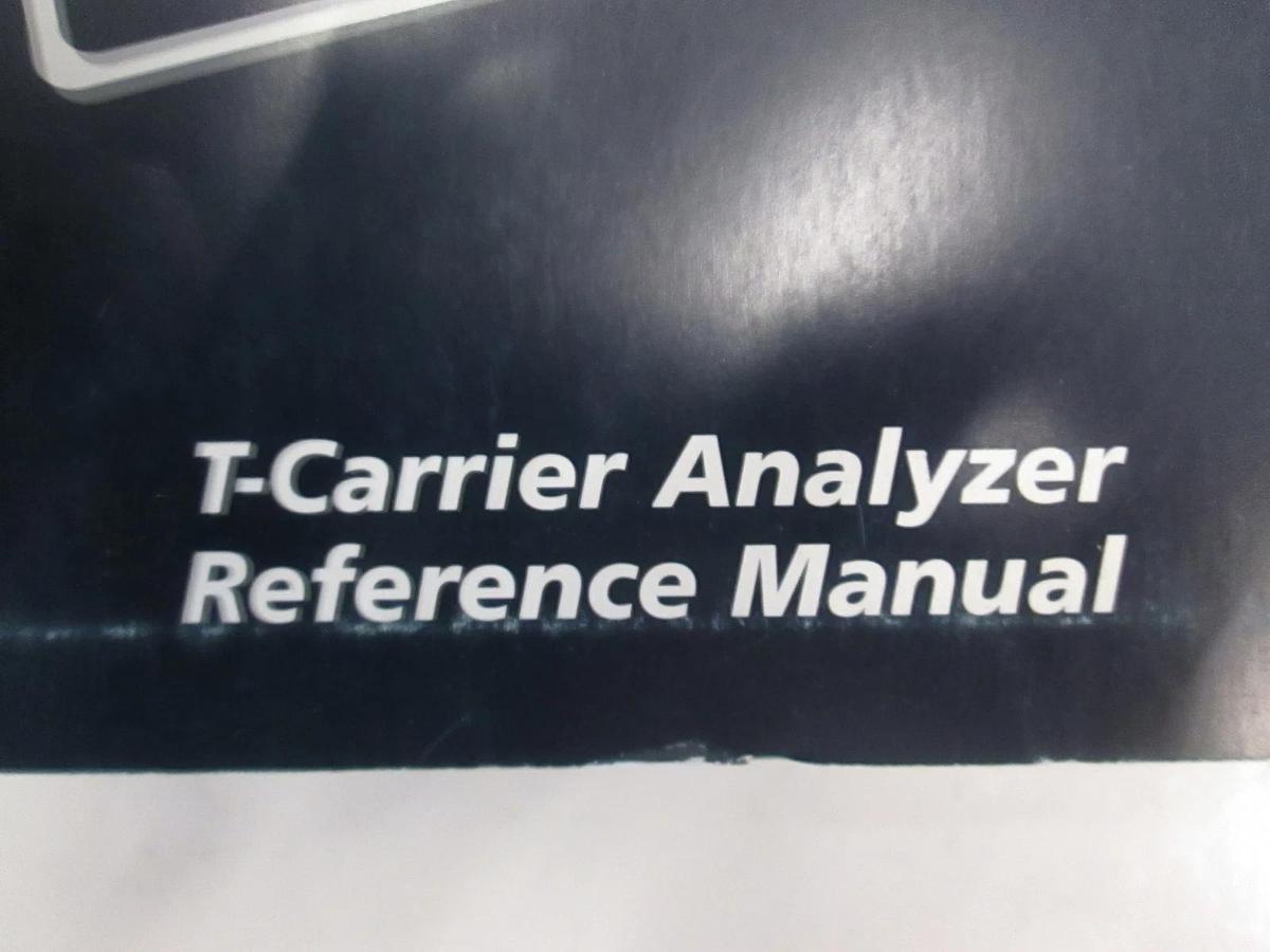 Used TTC T-Berd 209A/211 T-Carrier Analyzer Reference Manual, Used