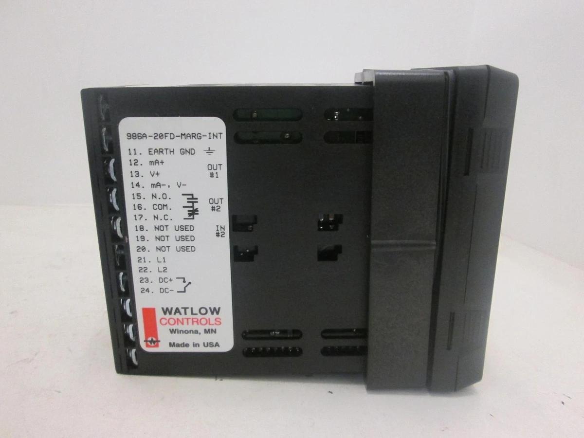 Watlow, 986A-20FD-MARG, WATLOW 986 TEMP CONTROLLER, New