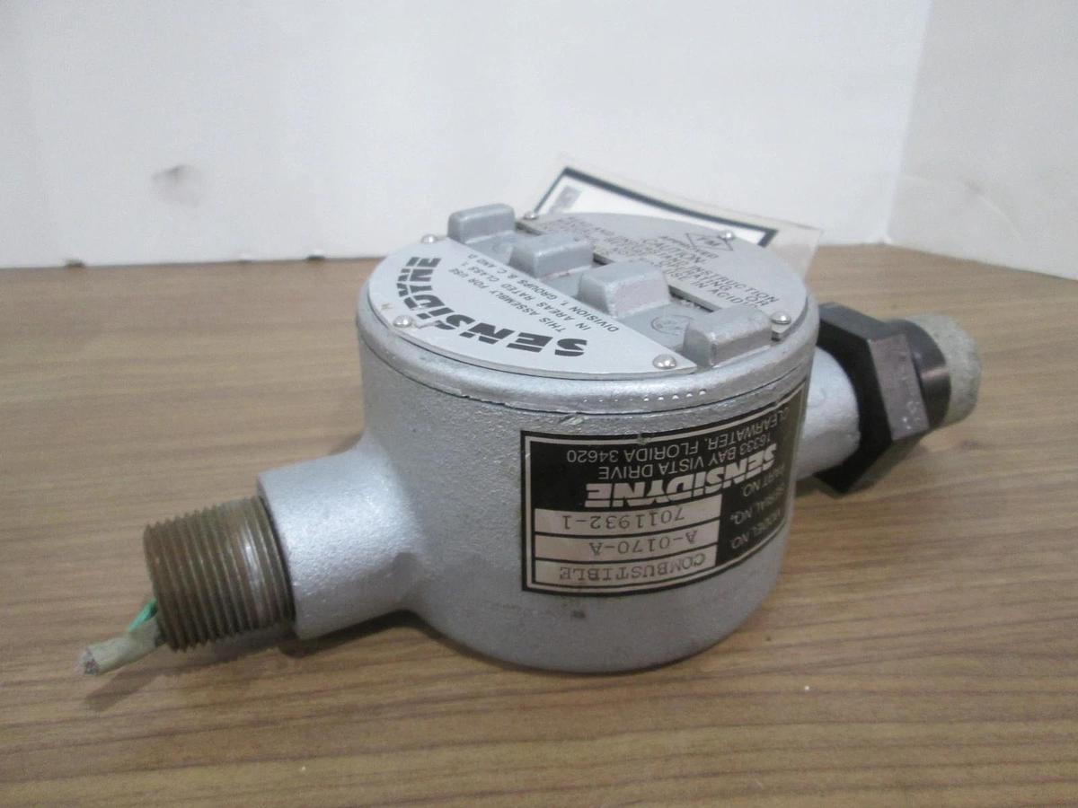 Used Sensidyne, Combustible, A-0170-A, Gas Sensor, Used