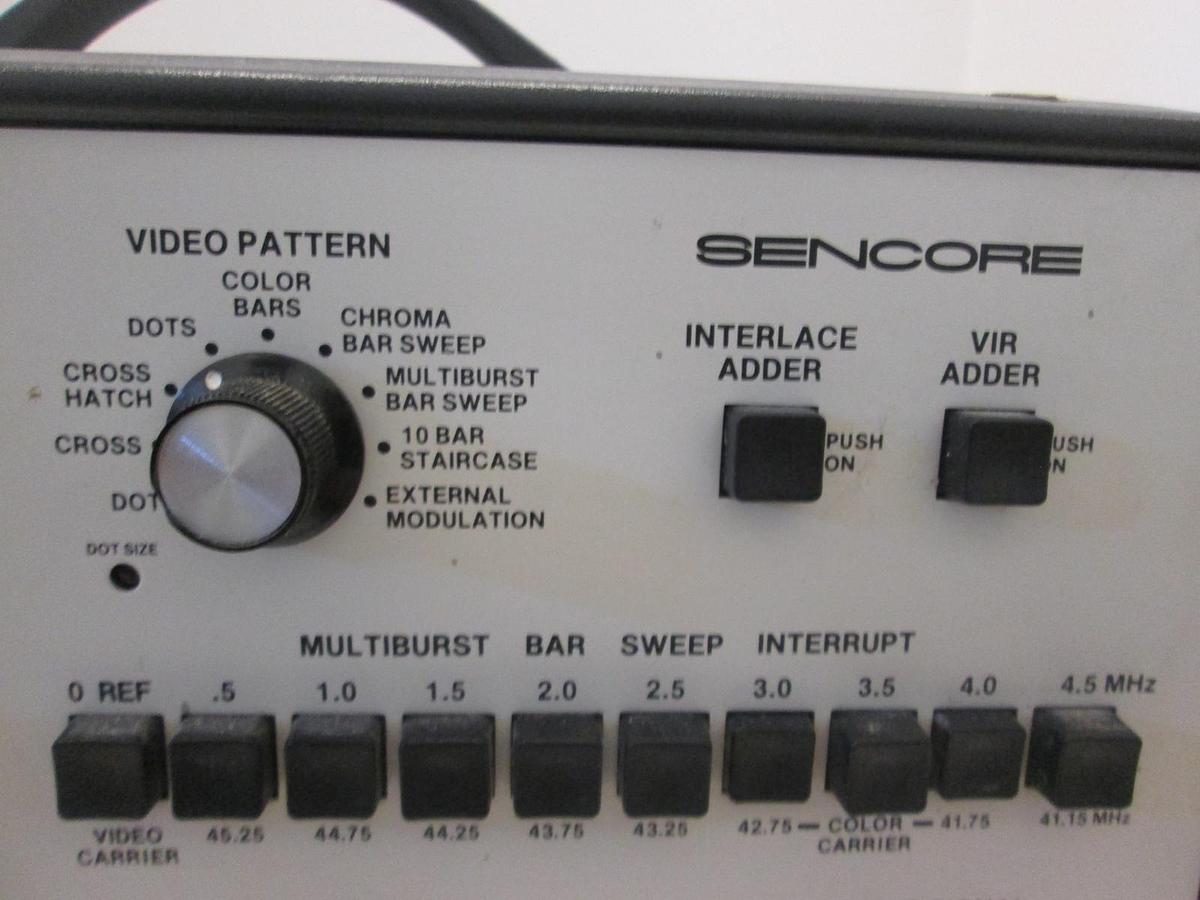 Used Sencore, Model VA62, Universal Video Analyzer, Used