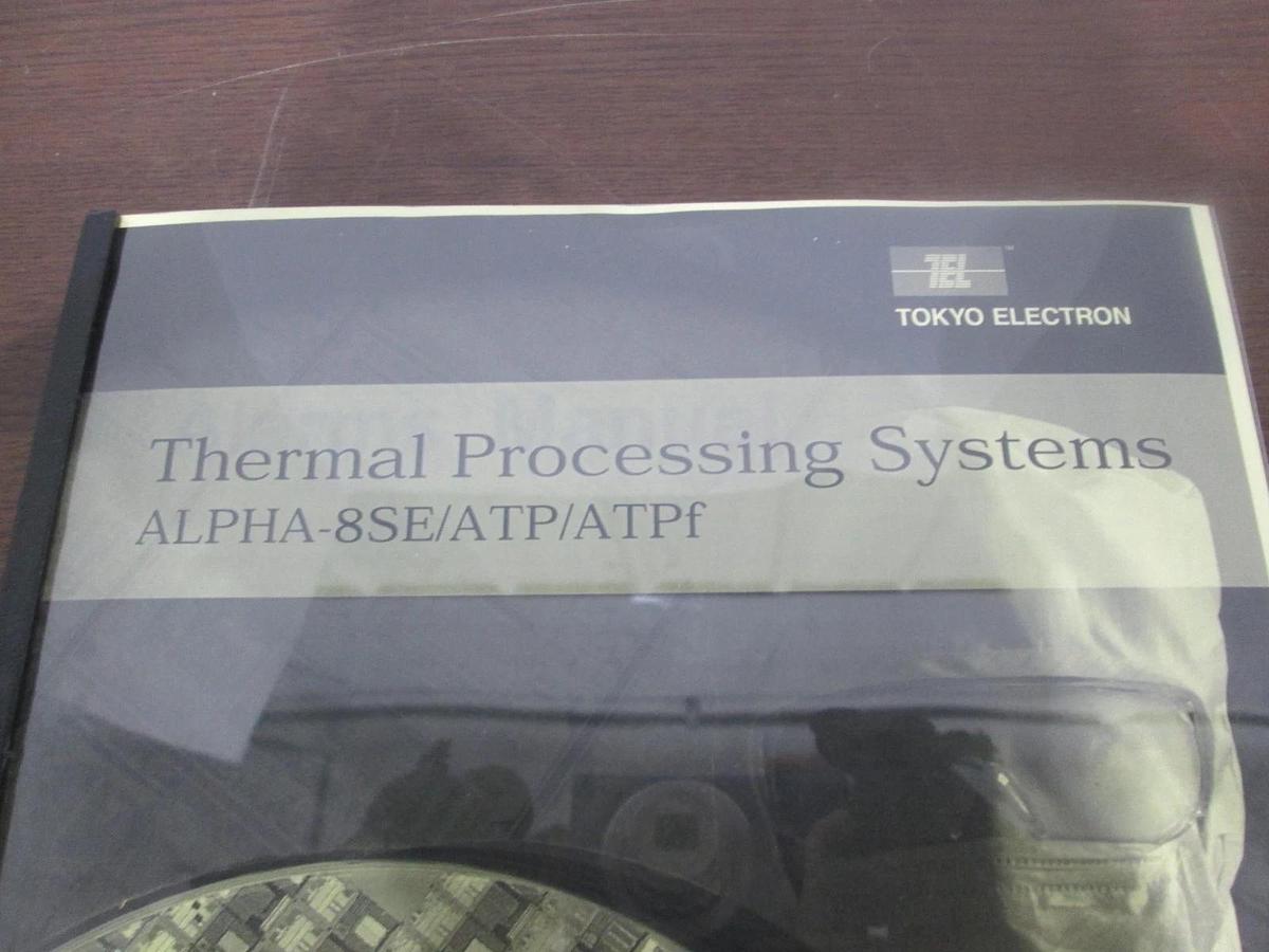 TEL Tokyo Electron, ALPHA-8SE/ATP/ATPf, 2197-110120-22, Alarms Manual, New
