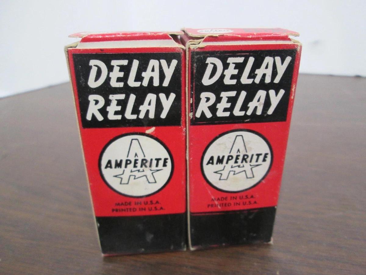 Amperite, 6N0120, Time Delay Relay Tube, New, Lot of 2