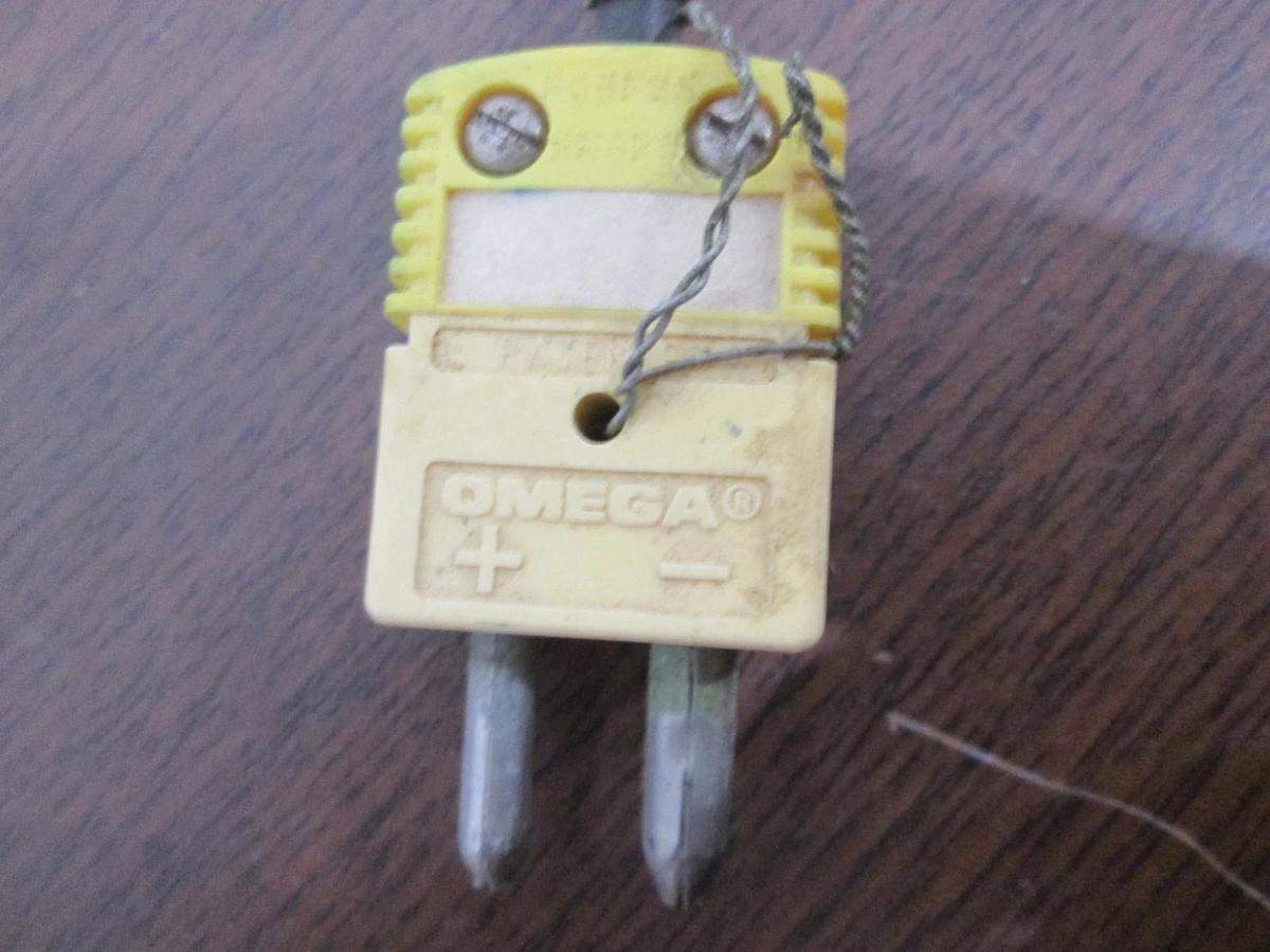 Used Omega, CASS-18G-12-PFA, Quick Disconnect Thermocouple, Type K, Used