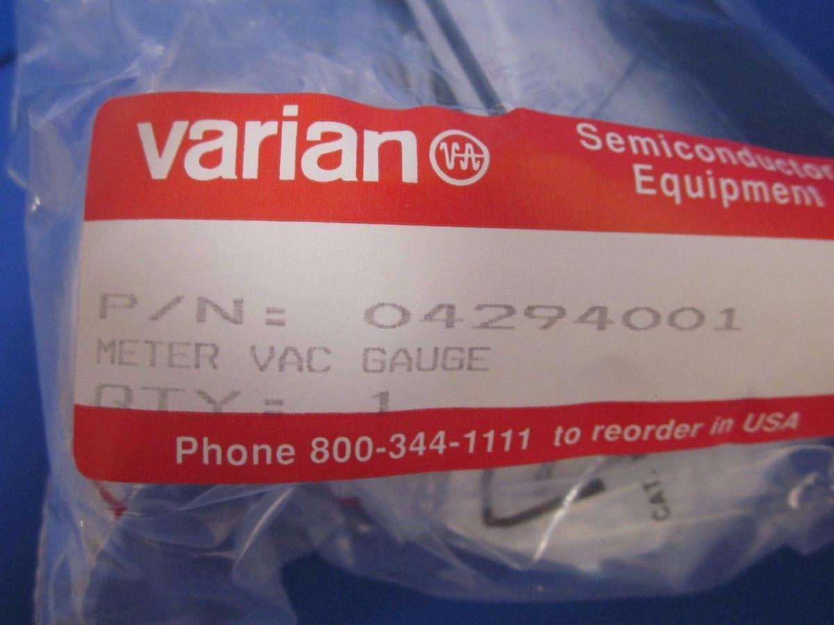 Used VARIAN  B-04294001 / MODUTEC 00-821235B Meter Gauge, 0-2K Microns - Lot of 2