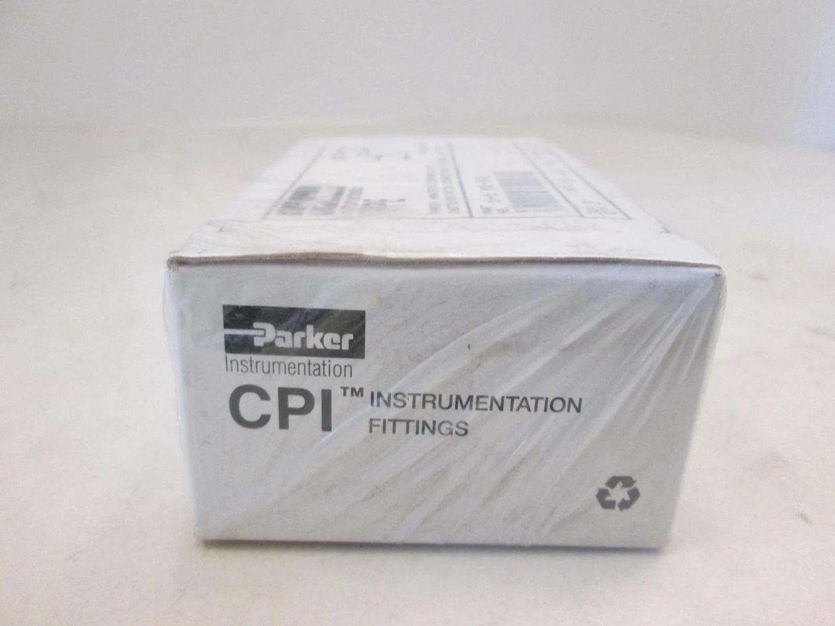 Parker, 6-6 ME-SS, Male Elbow Pipe Fitting Box of 5, New, Original Packaging