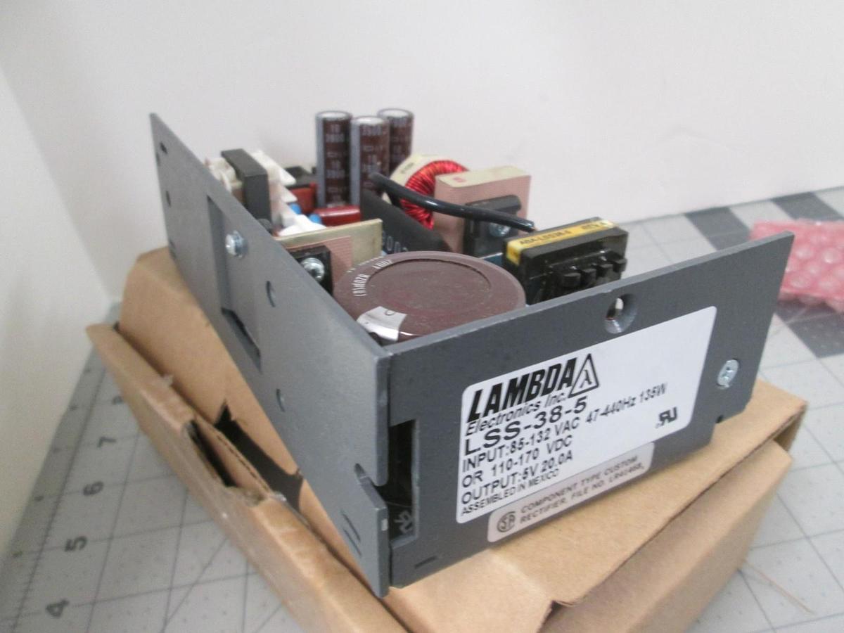 Lambda, LSS38-5, Power Supply, 85-132 VAC, New