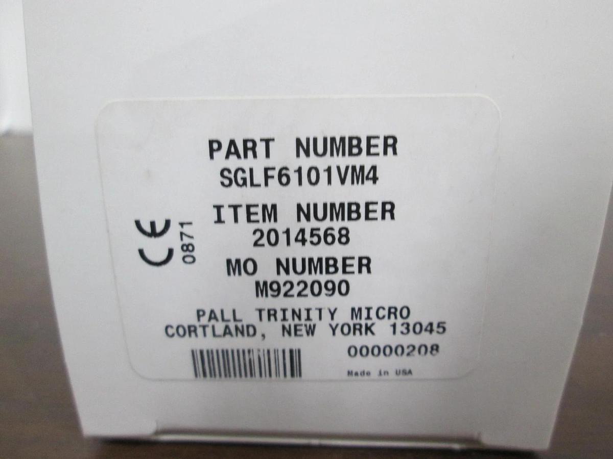 Pall, SGLF6101VM4, Gaskleen Filter Assembly, New