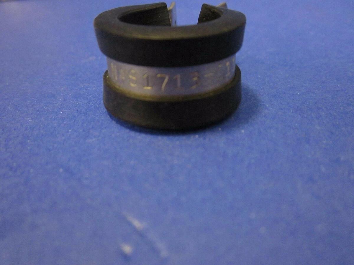 Umpco NAS1317 CRES Loop Clamp C11N with Chloroprene Rubber Cushion, Lot of 100