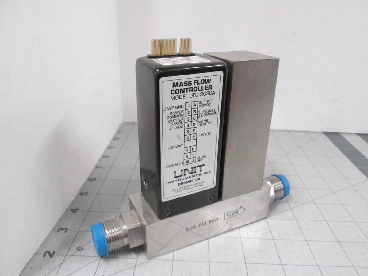 Unit, UFC-2020A, Ar, 30 SLM, Mass Flow Controller, Used