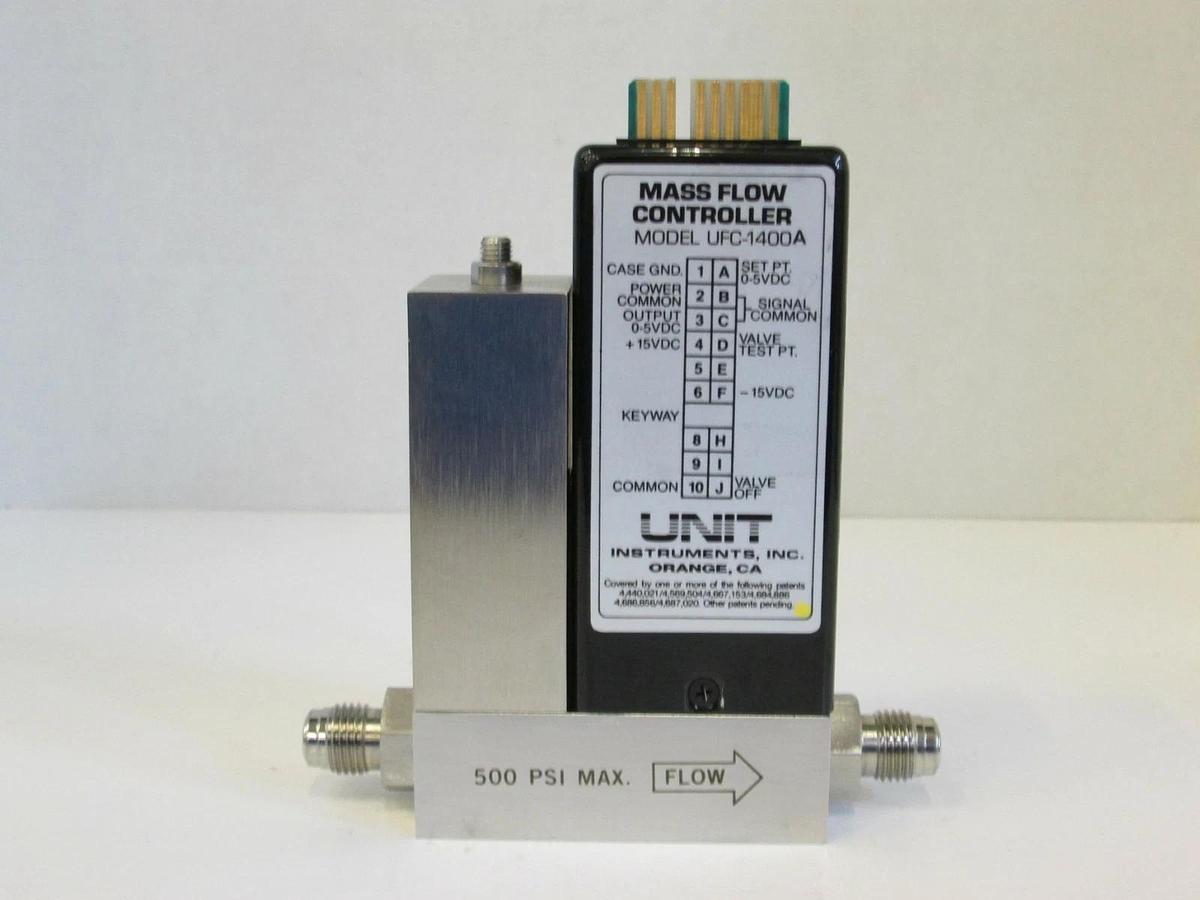 Refurbished Unit UFC-1400A Mass Flow Controller, CL2, 50 SCCM