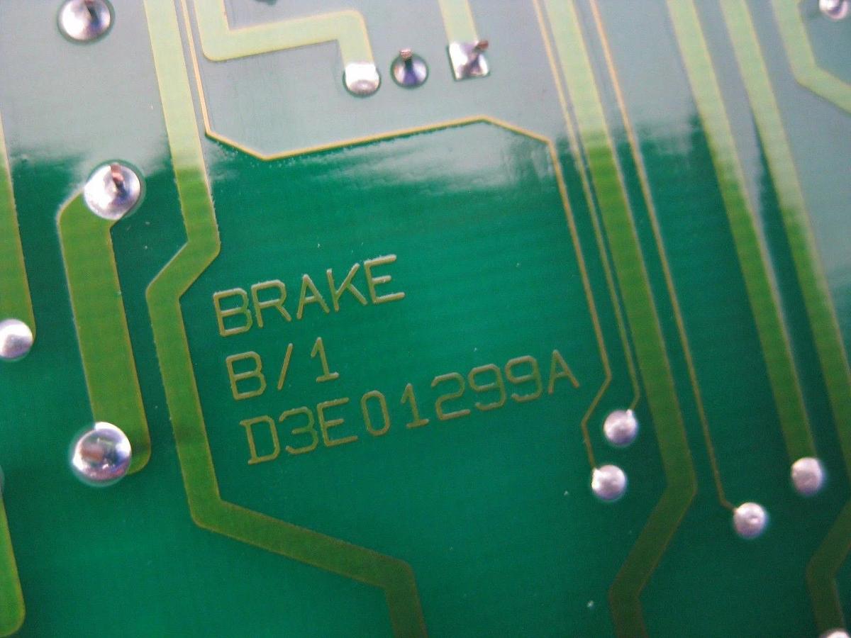 Used Kokusai D3E01299A Brake A/1 PCB w/ Omron H3FA-A