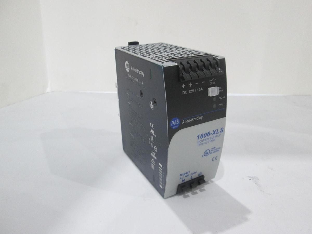 Allen-Bradley, 1606-XLS180B, Power Supply, 12V, 15A, 1-Phase, 180W, New