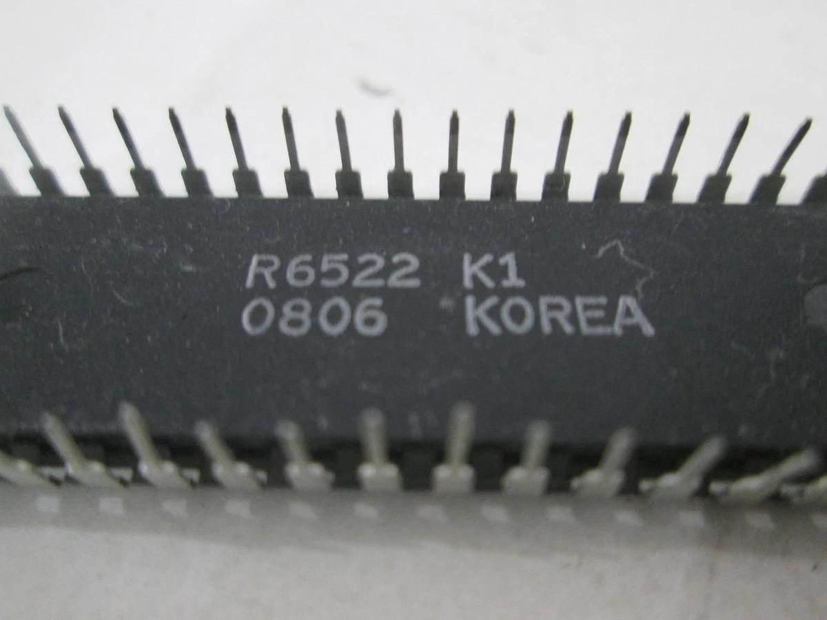Used Rockwell, R6522, Integrated Circuit, Used