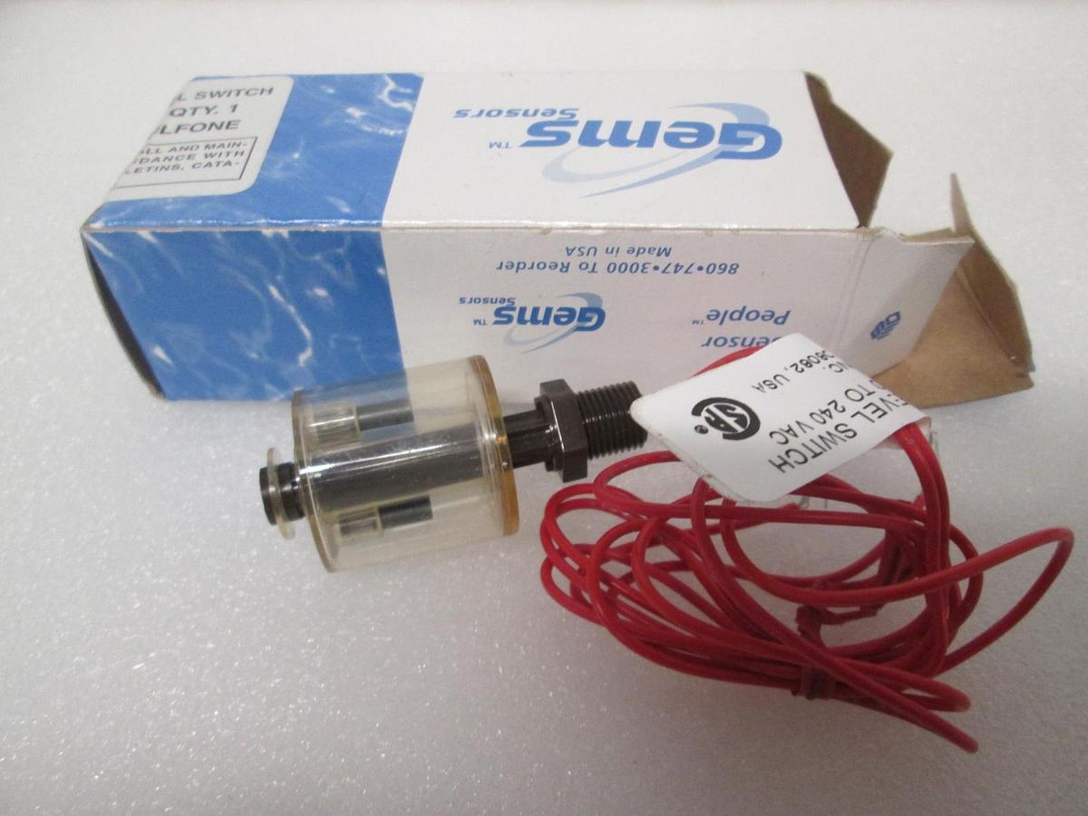 Used GEMS, LS-3 Polysulfone, Bath Water Level Switch, 109-064, New