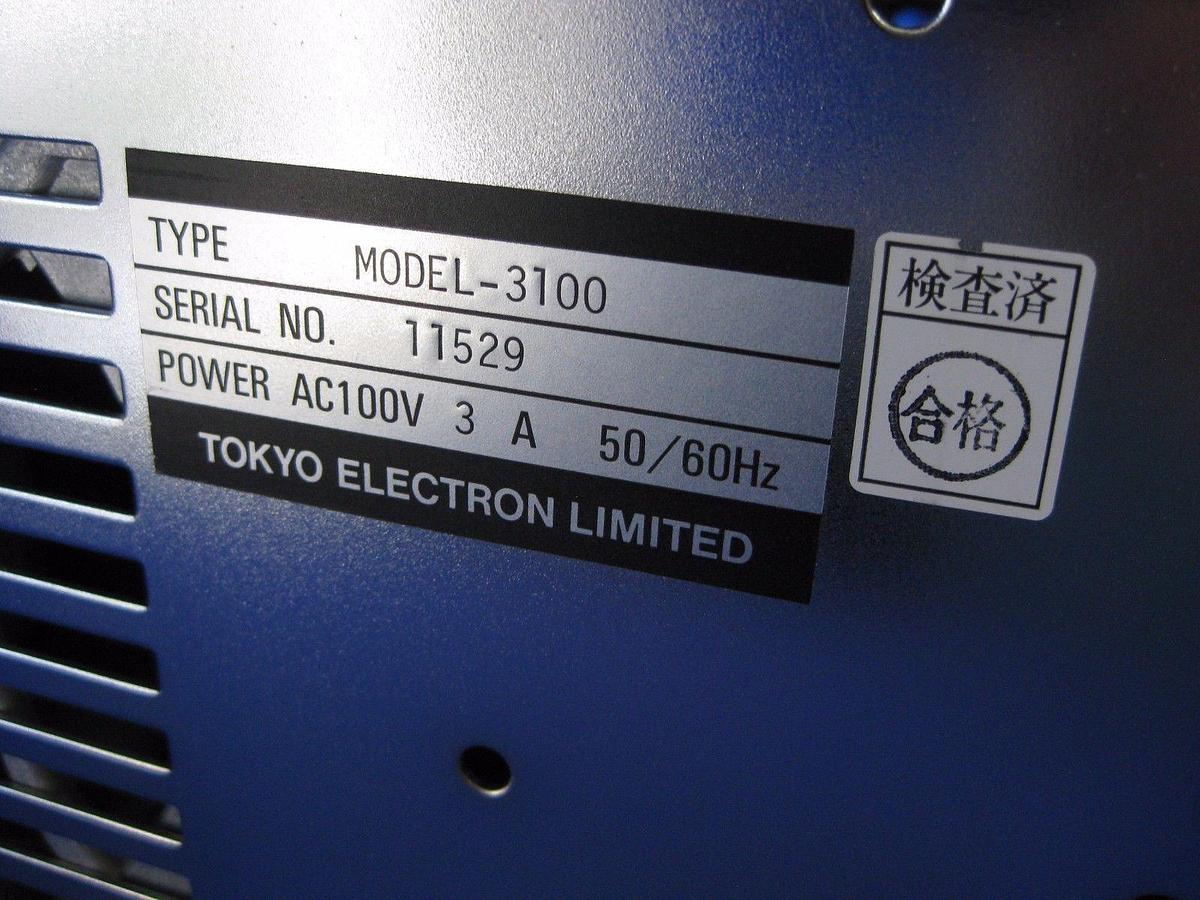 Used TEL Tokyo Electron 3100 CTL Control Unit, Used