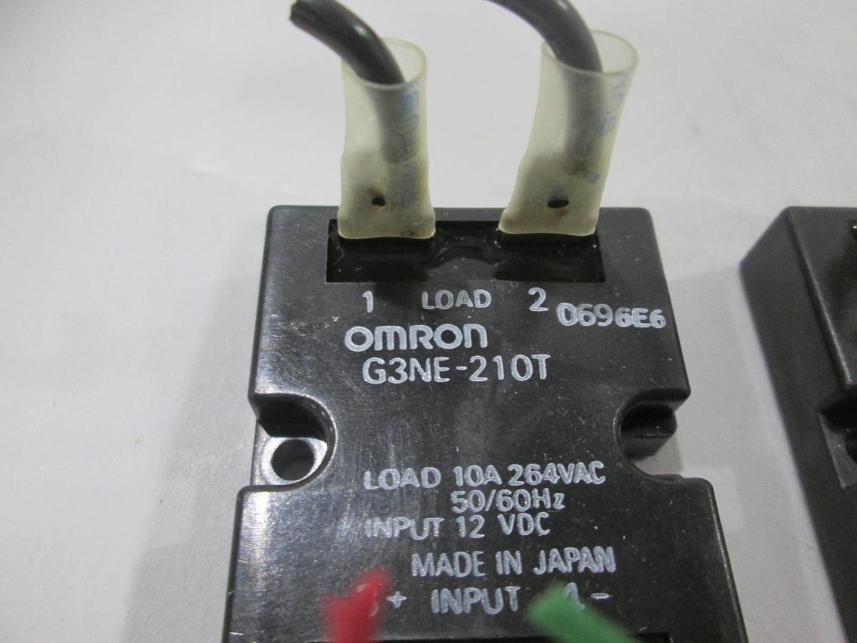 Used Omron, G3NE-210T, Solid State Relay, Used, Lot of 2