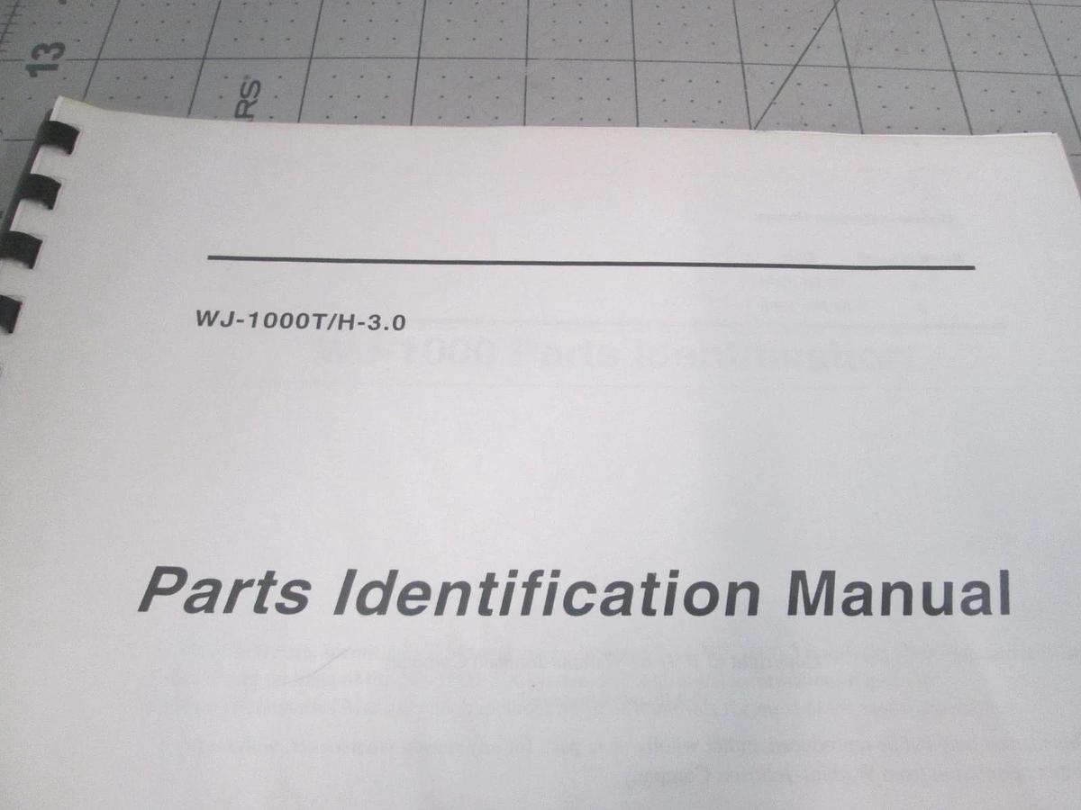 Used Watkins Johnson, Parts Identification Manual, WJ-1000T/H-3.0, Used