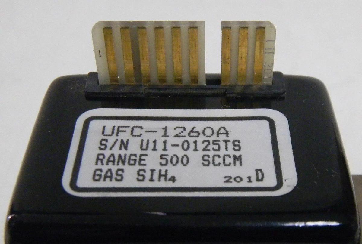 Used Unit UFC-1260A Mass Flow Controller, Gas- SIH4, Range- 500 SCCM, Used