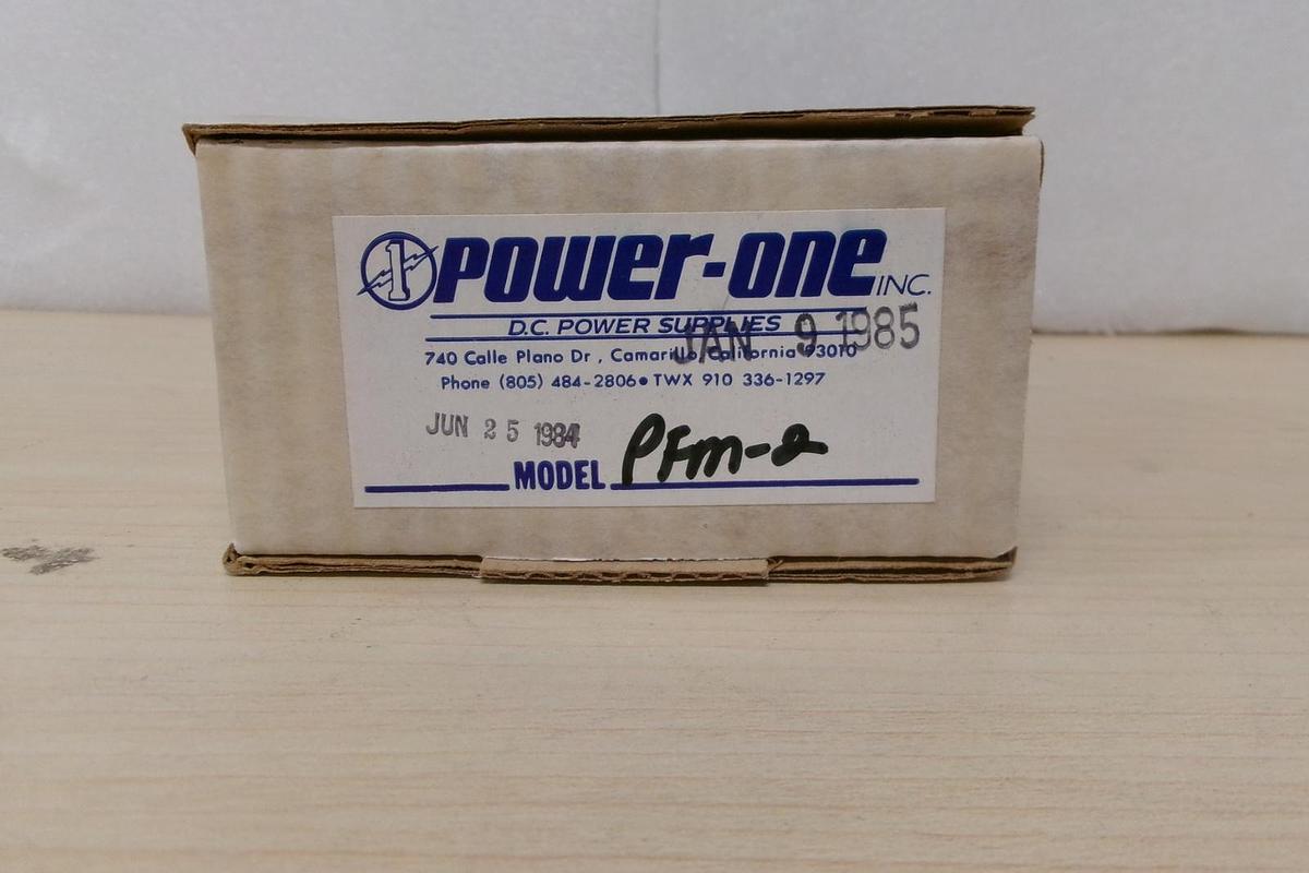 Power One, PFM-2, Power Supply, New