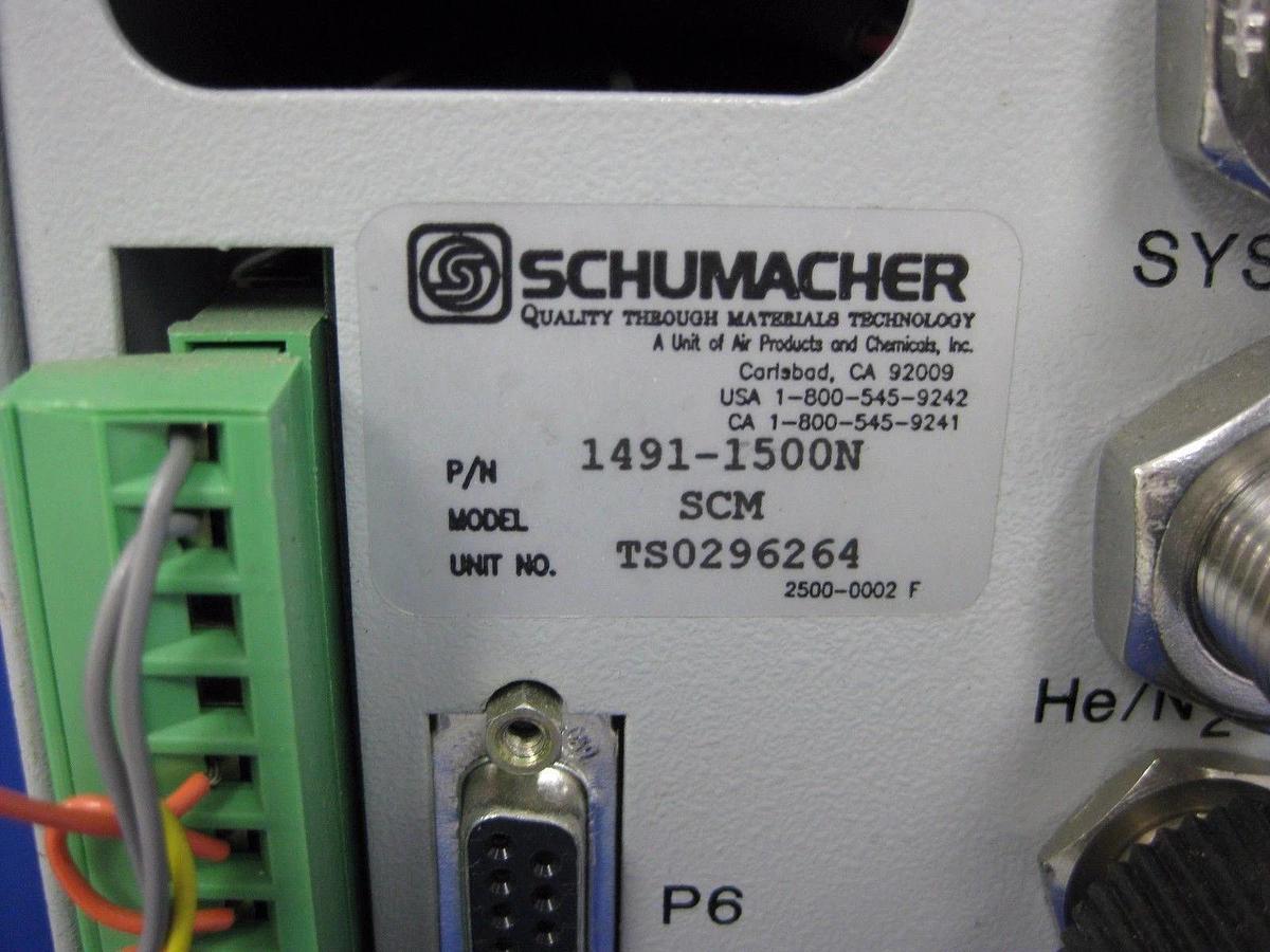 Used Schumacher 1491-1500N SCM Refill Controller, Used