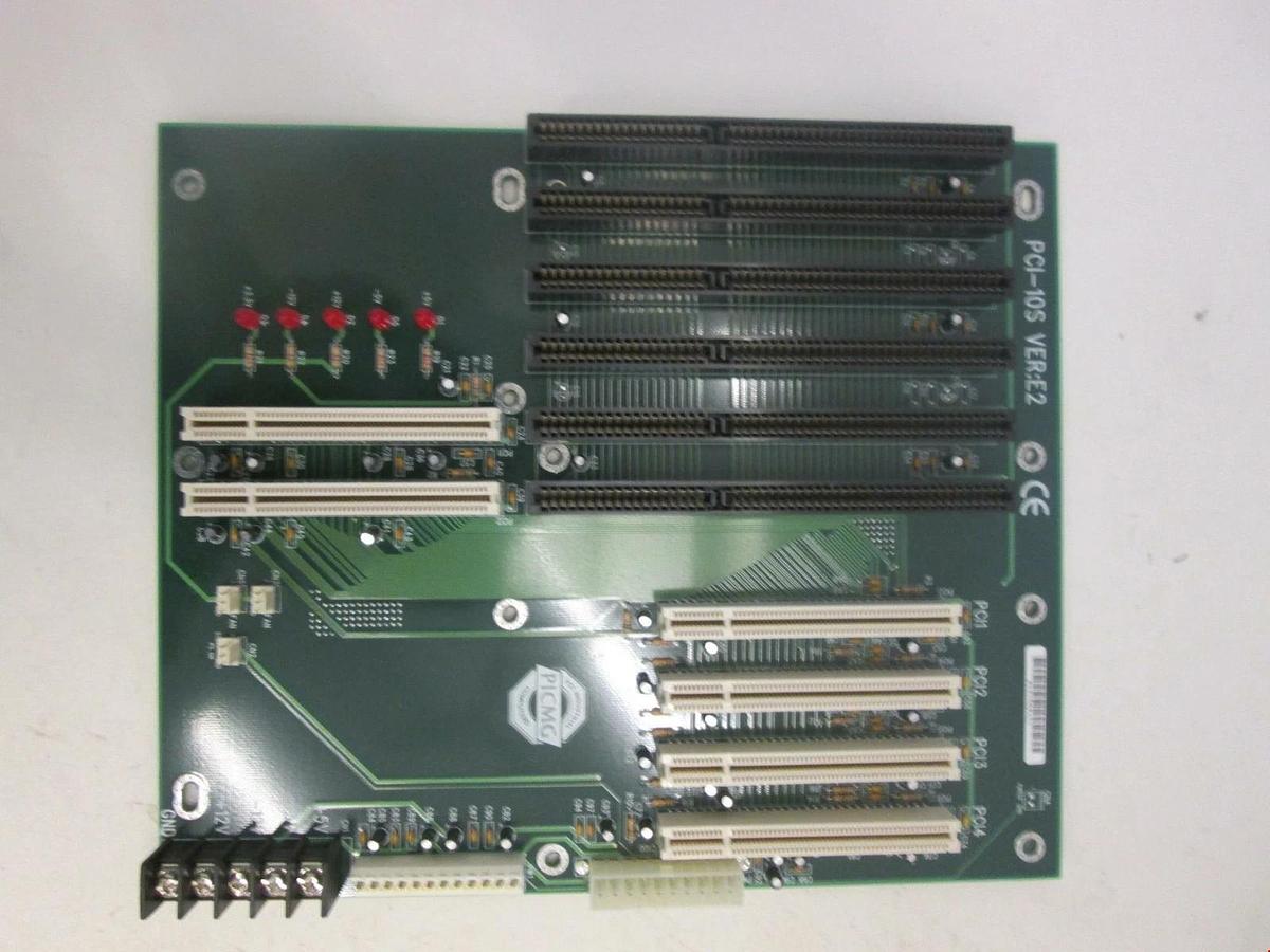 Used IEI Industrial, PCI-10S, Backpanel, Used