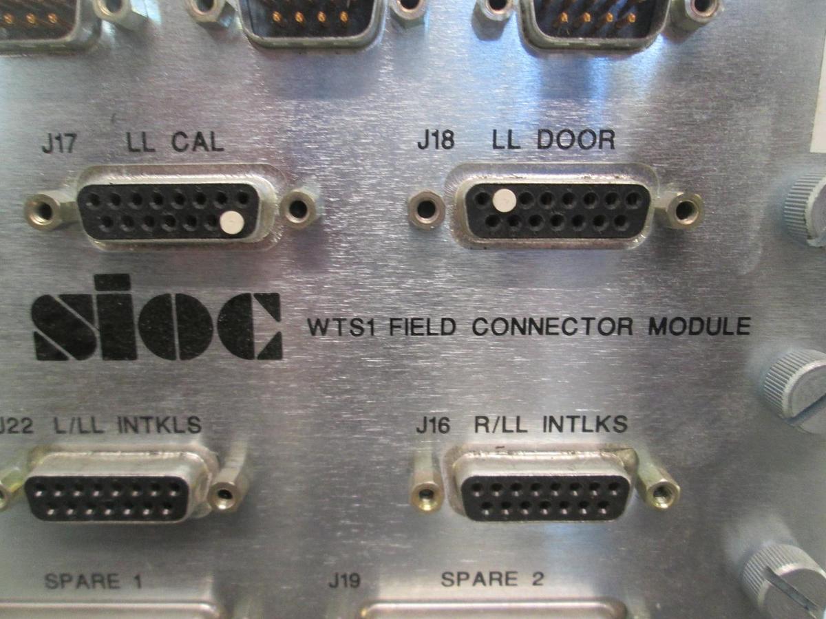 Used Digital Dynamics, SIOC, WTS1 Field Connector Module, 02-106221-00, Used