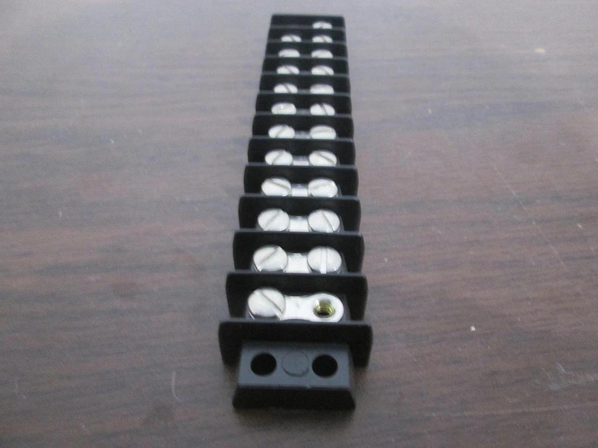 Used Cinch, 12 Position Terminal Block, Used