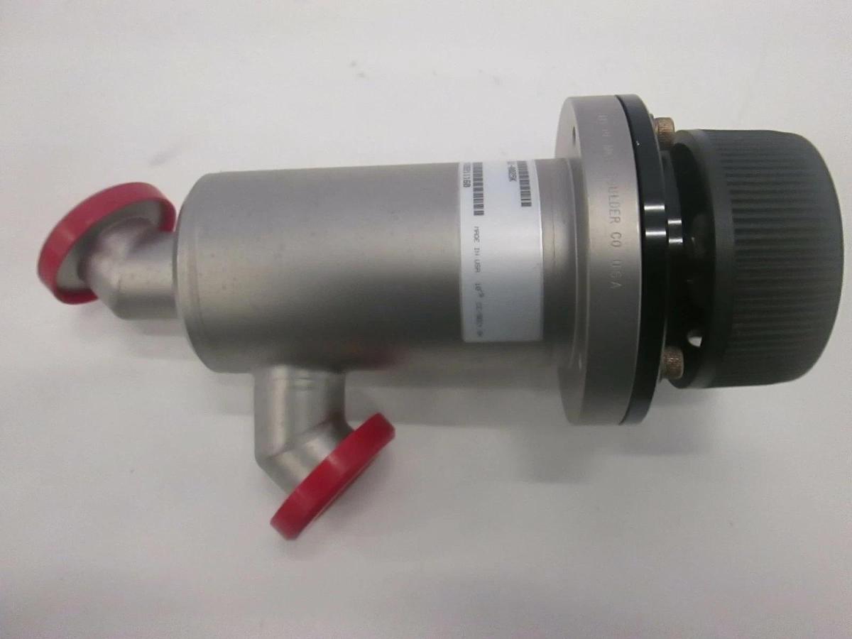 Used MKS, 161-0025K, inline NW25 Pneumatic Single Stage Valve, Used