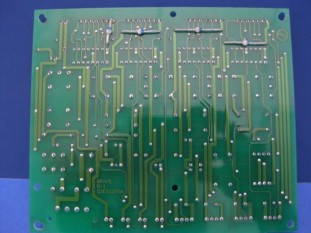 Used Kokusai D3E01299A Brake A/1 PCB w/ Omron H3FA-A