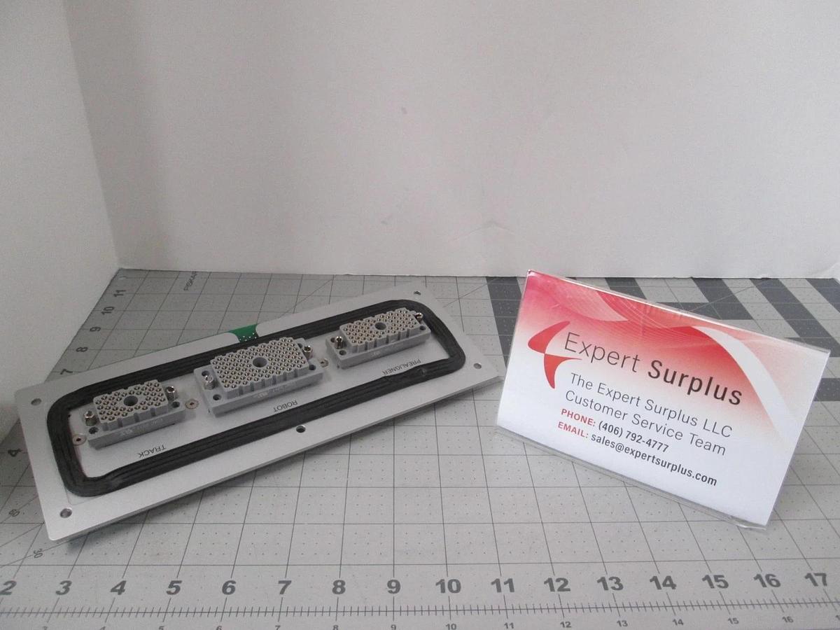 Genmark Automation, 950222011 w/ PCB, Breakout Bulkhead Panel, Brushless, New