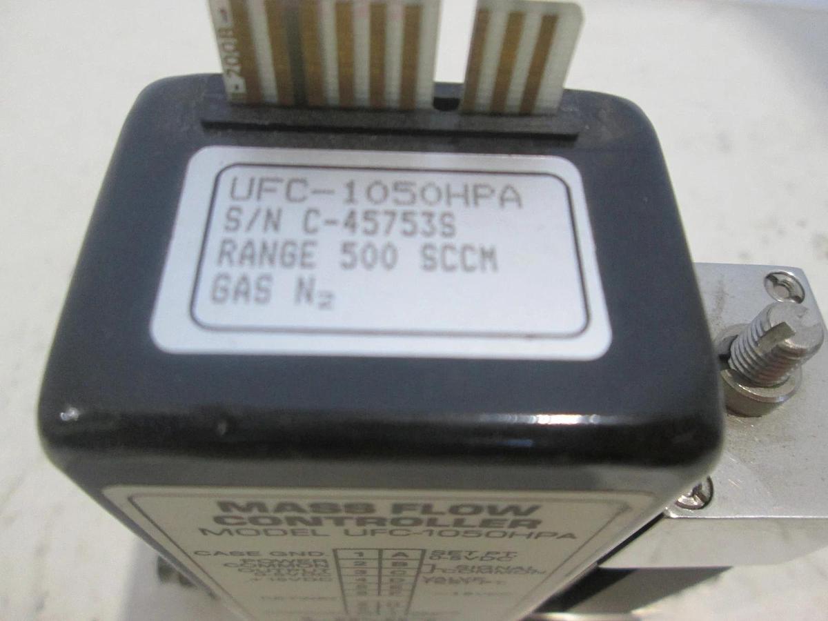 Used Unit, UFC-1050HPA, Mass Flow Controller, 500 SCCM, N2, Used