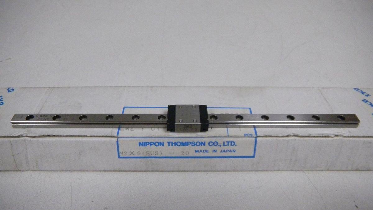 Used IKO, Nippon Thompson CO., LWL 7 C1 F200 BT1P, Slides, M2 X 6 (SUS) .. 20, NIB