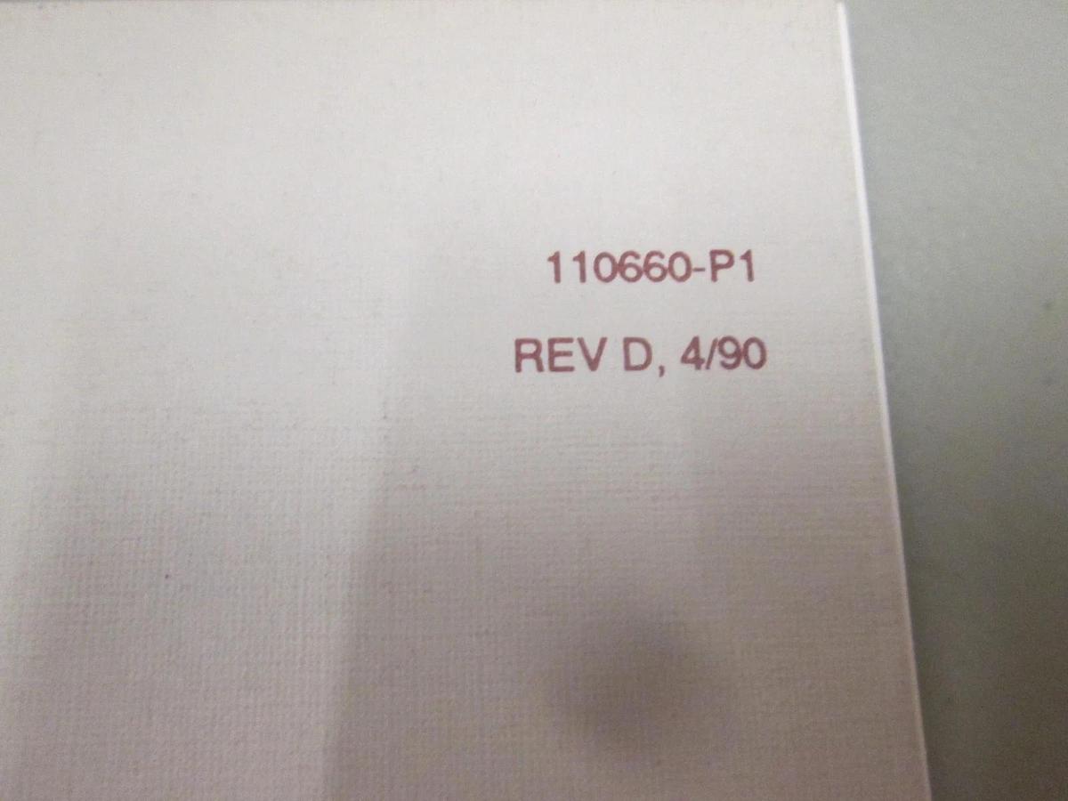 Used MKS, Type 127A/128A Pressure Gauge Instruction Manual, 110660-P1, Used