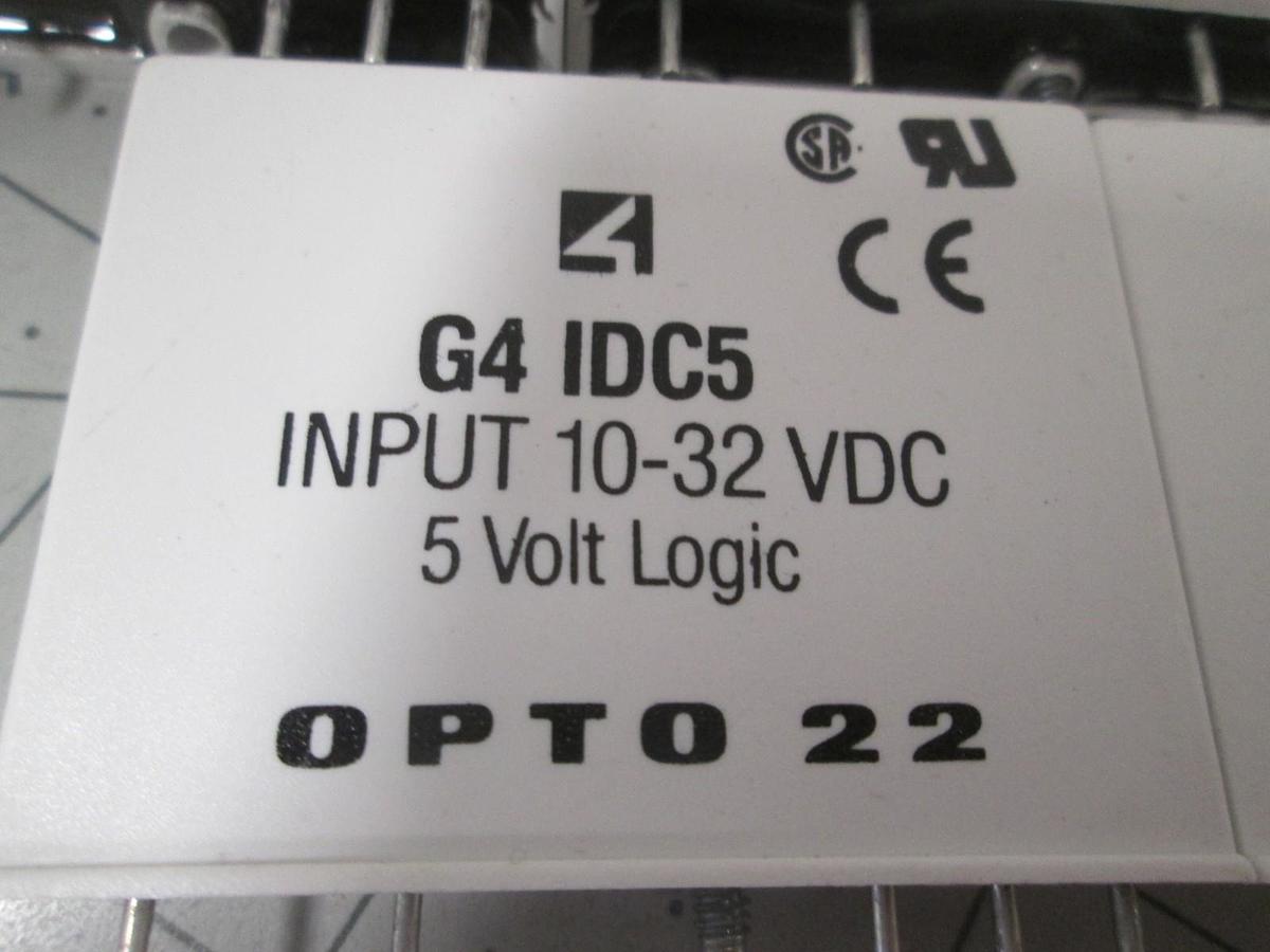 Used Opto 22, G4 IDC5, Digital Input Module, 10-32 VDC, Used, Lot of 5