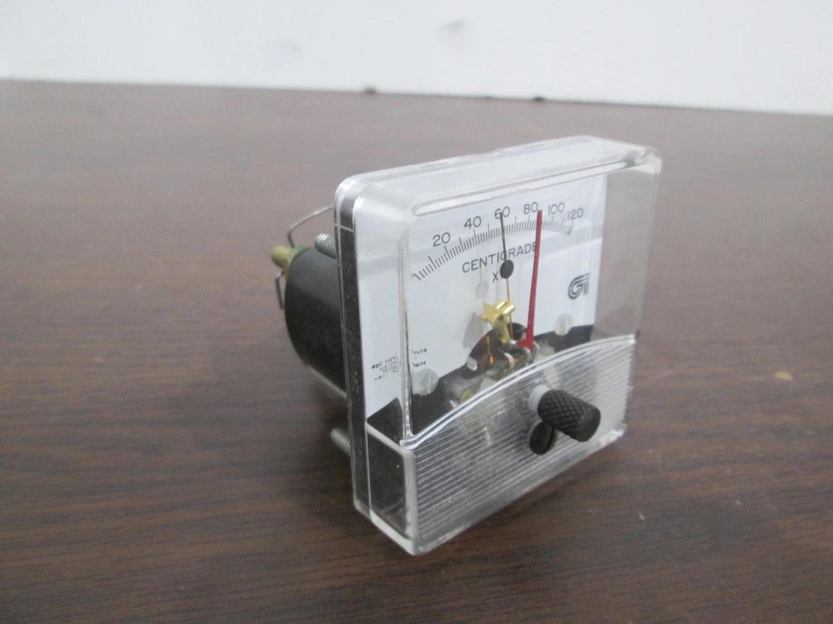 Used API meter GII, Model 0202M, Shielded Meter, 0-120 Centigrade, Used