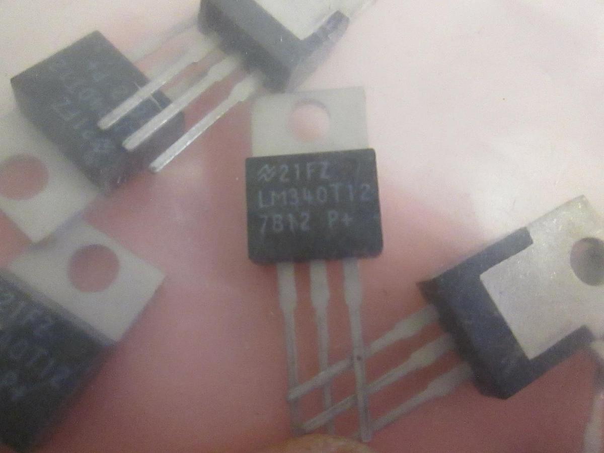 IC Regulator, LM340T12, New, Lot of 13