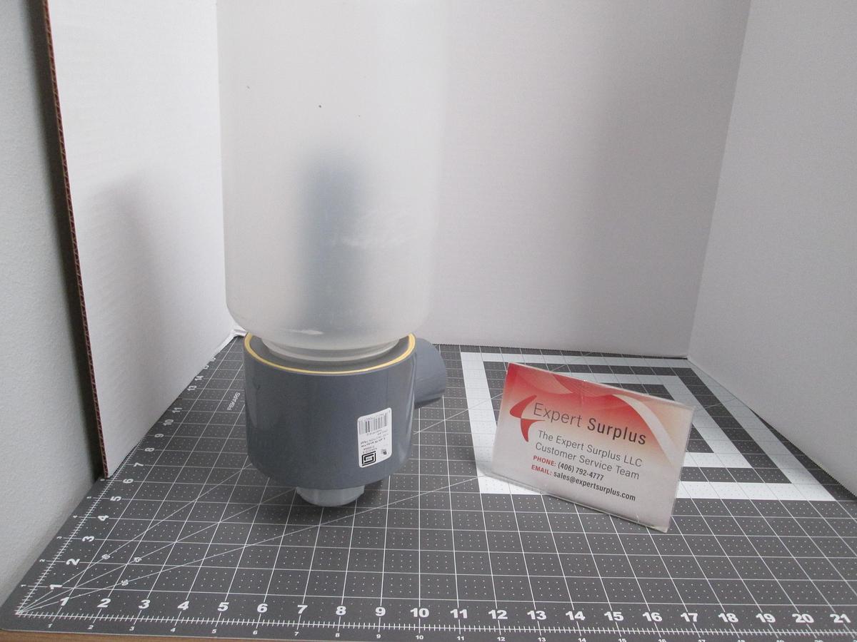 Used Spears LabWaste, T4001P1612, 1-1/2" CPVC Polypropylene Dilution Trap
