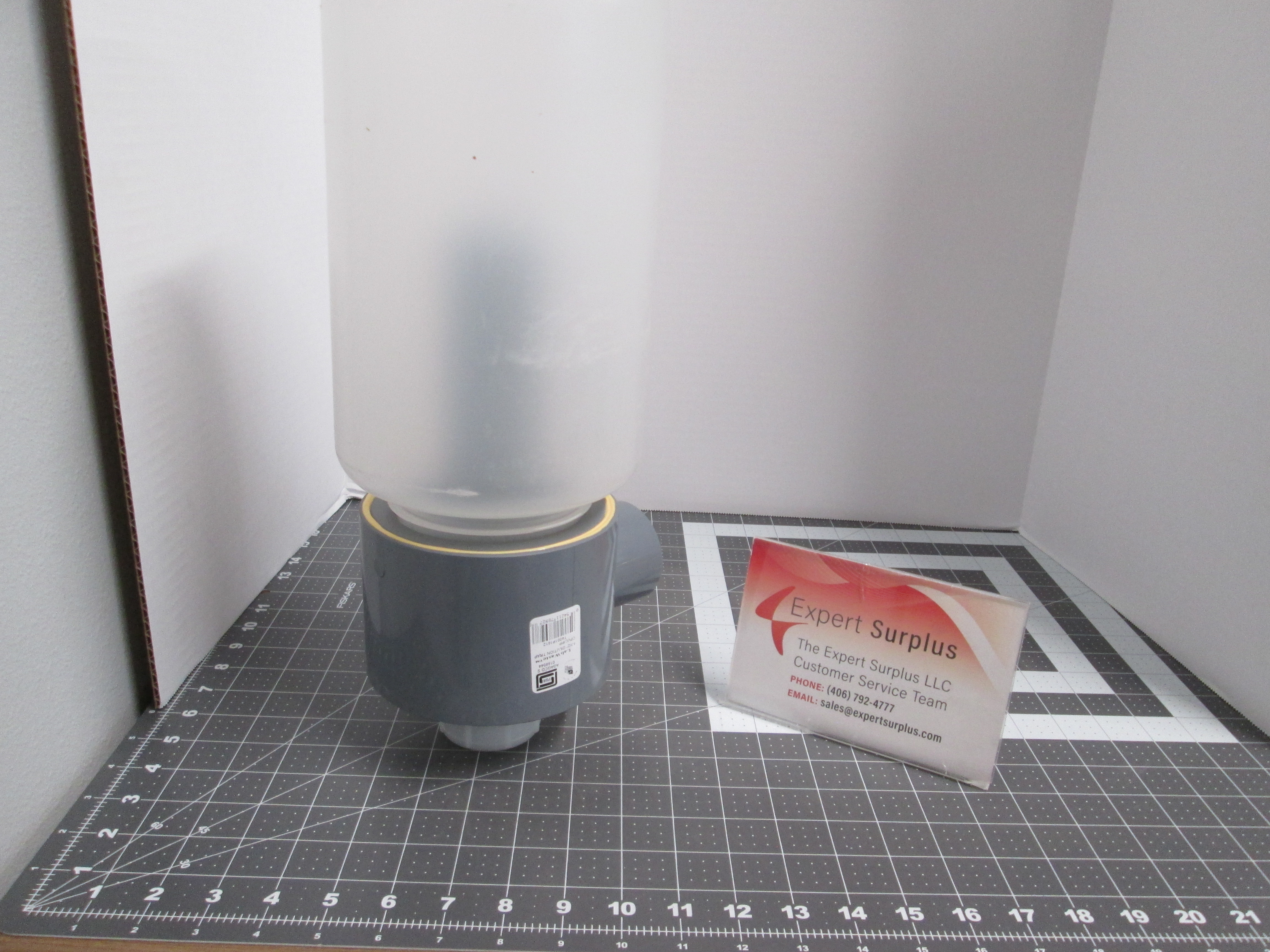 Used Spears LabWaste, T4001P1612, 1-1/2" CPVC Polypropylene Dilution Trap