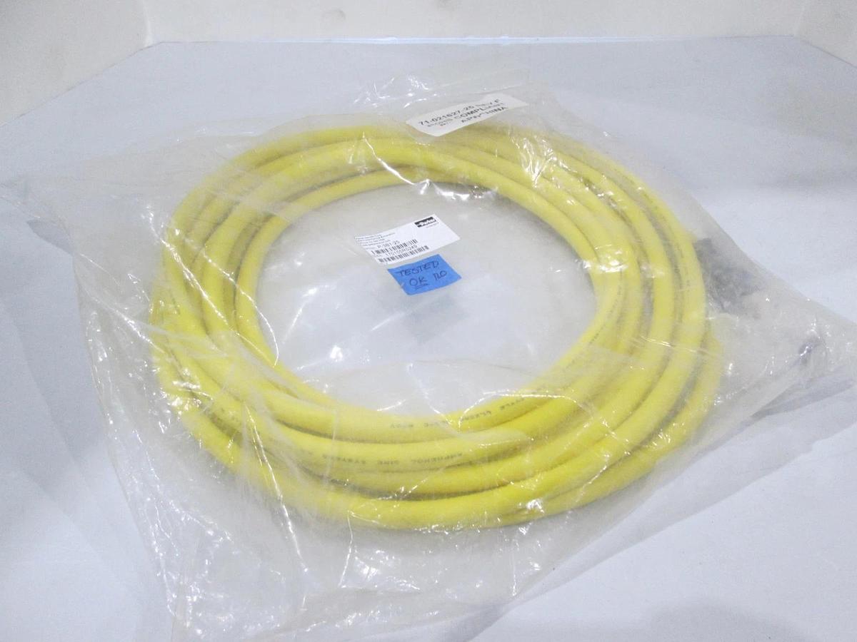 Used Parker Hannifin, P-3B1-25, Servo Cable, New