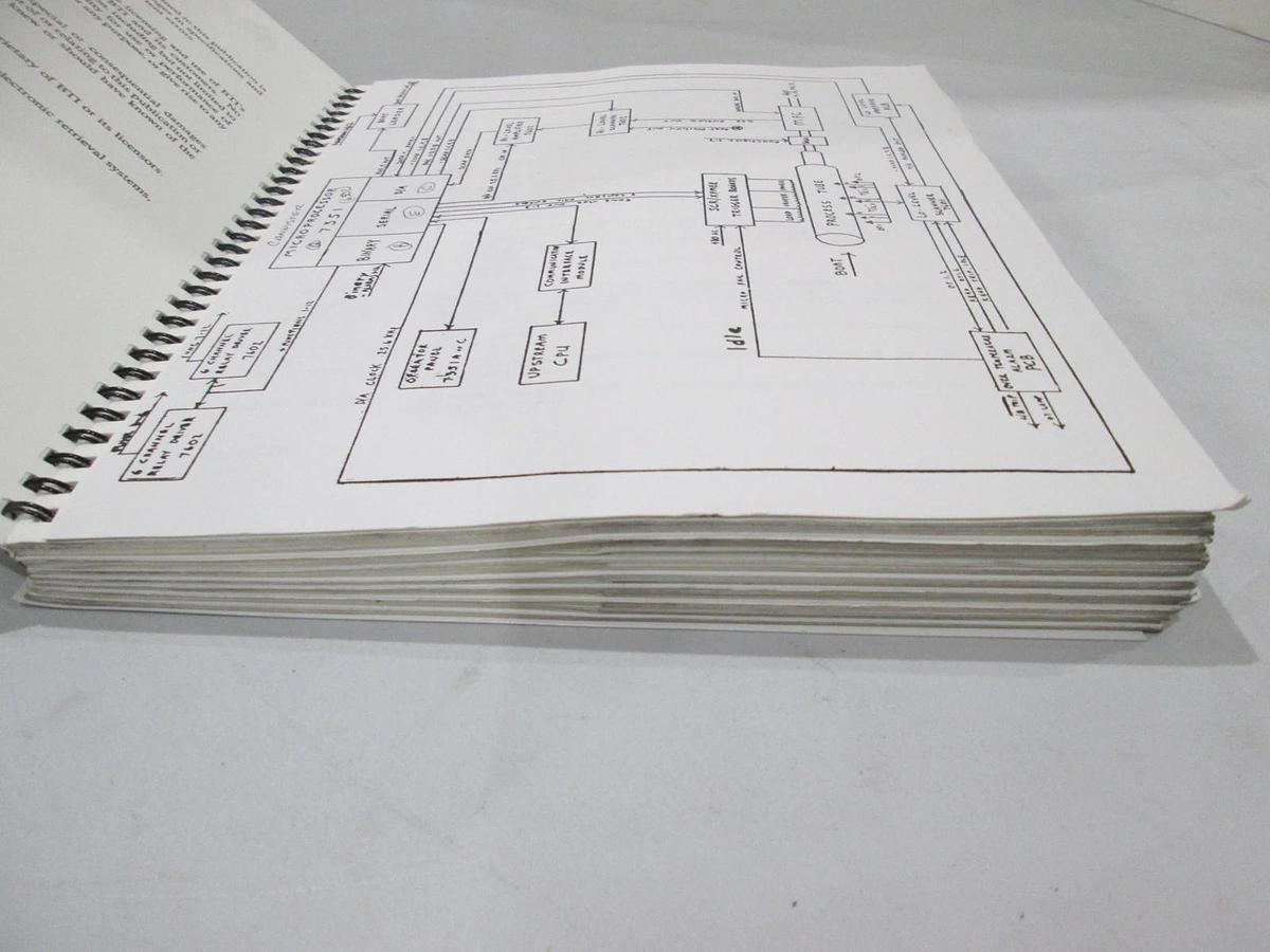 Used BTU International, Model 7351A & C, Maintenance Manual, Used