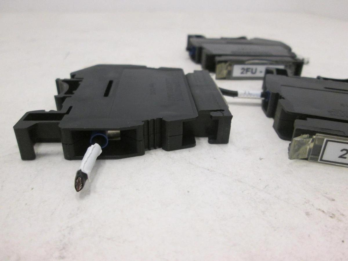 Used Phoenix Contact, Type USIG, Terminal Fuse Block, 6A, Used, Lot of 3