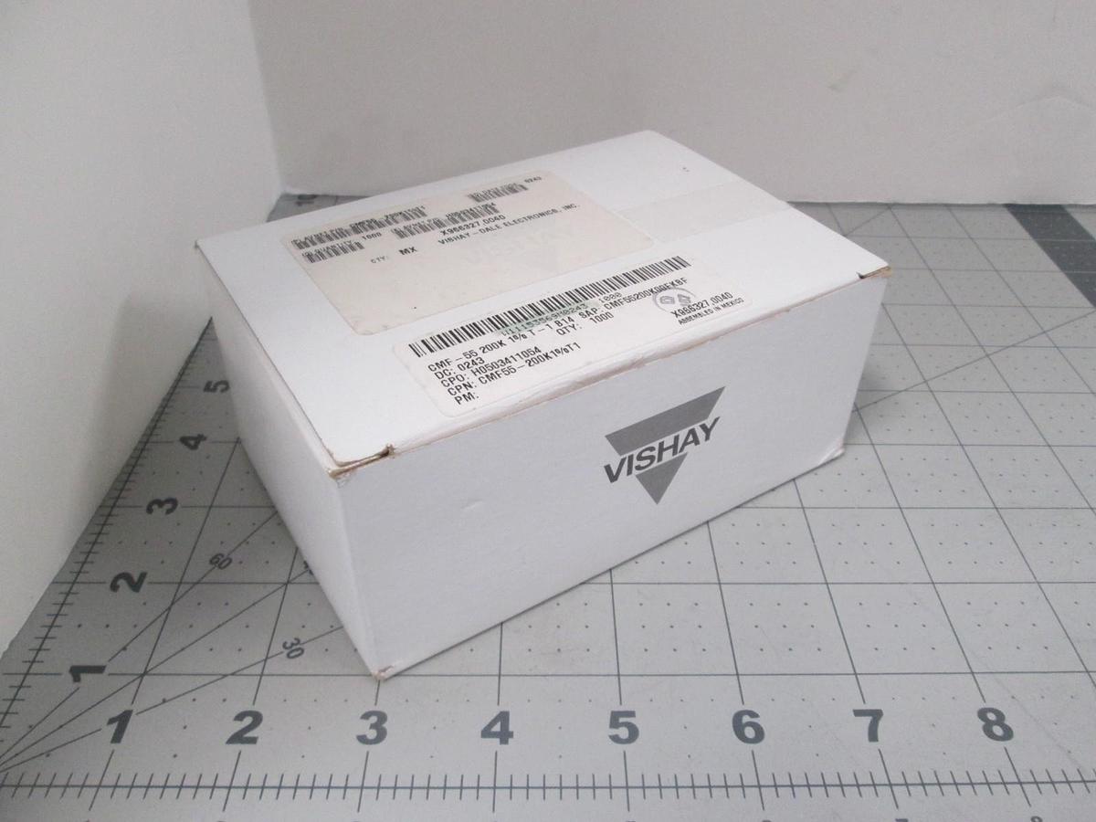 Vishay, CMF-55 200K 1% T-1, Metal Film Resistors, New, Lot of 1000