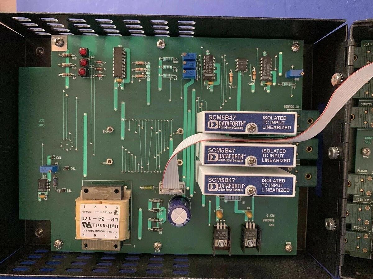 ICCI SLC-99 Temperature Control Input Module w/ 8002085 & 8002075, Used