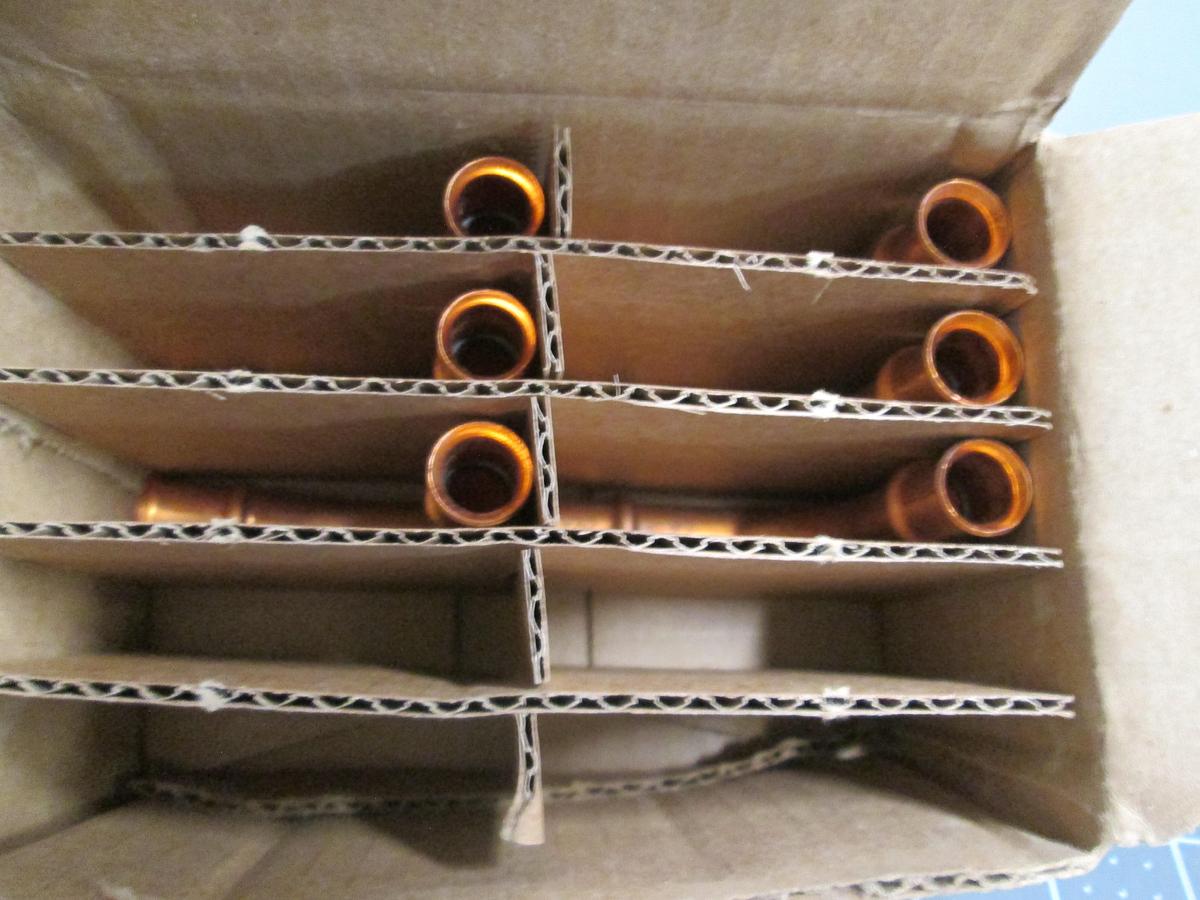 RLS, LR90 3/8"OD Copper Press 90 Elbow Cup x Cup Lot Of 6 NIB