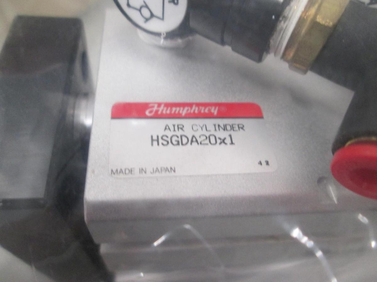 Used Humphrey, HSGDA-20X1, Air Cylinder Block, Double Acting, 20mm, New