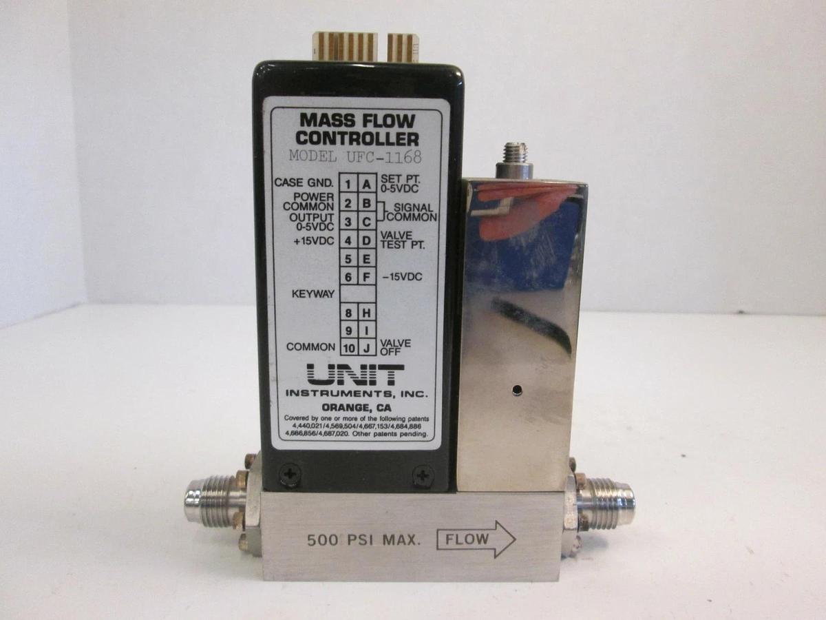 Used Unit UFC-1168 Mass Flow Controller, O2, 20 SLM, Used