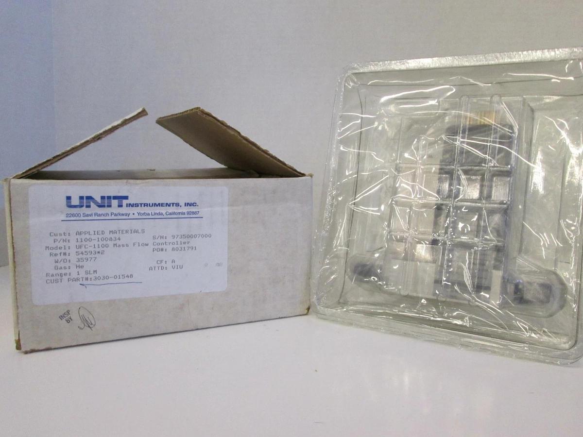 Refurbished Unit UFC-1100 Mass Flow Controller, He, 1 SLM, Refurbished