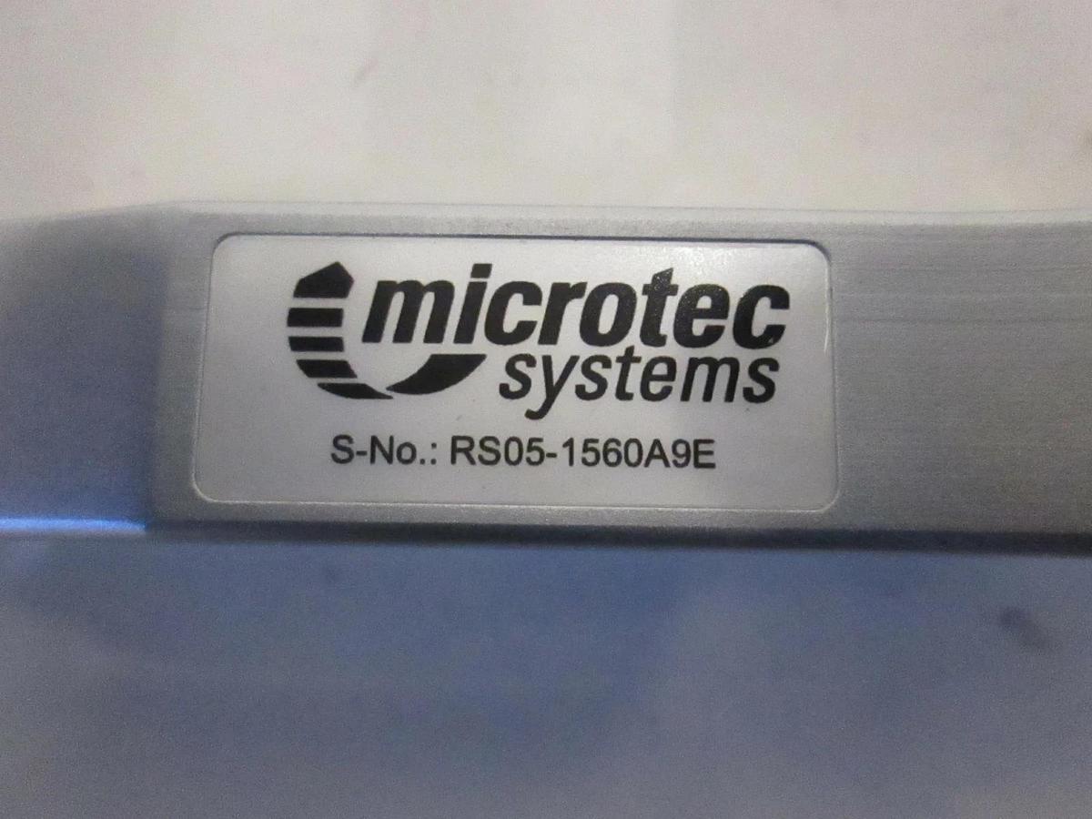 Used Microtec Systems, RS05-1560A Microdrive RS Transducerized Screw Tightening, Used